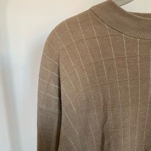 Pronto-Uomo 100% Silk Mock Neck Sweater